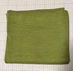 裏毛ニット＋リブのセット　抹茶色