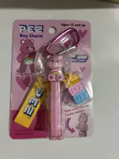 PEZ ケアベア　カラビナ付きキーホルダーのサムネイル