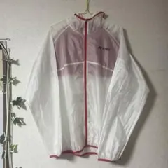 YONEX ウォームアップウェアLサイズ ホワイト・ピンク