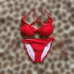SWIMMER ビキニ レッド ドット柄のサムネイル