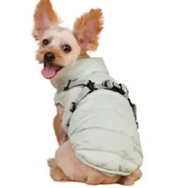 PUPPIA パピア ハーネス付きジャンパー　中綿入り：Mサイズのサムネイル