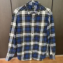 フランネルチェックシャツ