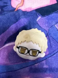 ハイキュー　フェイスぬいぐるみ マスコット 百円均一 月島蛍