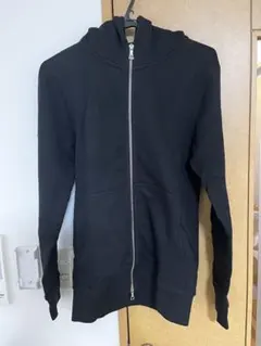 JOHN ELLIOTT フルジップパーカー 1 ブラック 黒