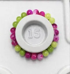 【ハンドメイド】桜ブレスレット 15cm【パワーストーン】