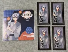 カラフルピーチ　ヒロ　桃祭り　コースター&ステッカー