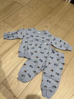 H&M ベビーパジャマ 74cm 働く車柄