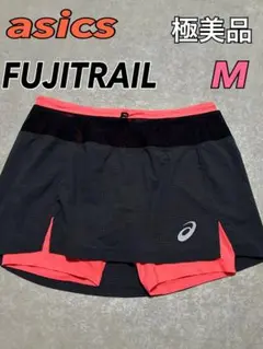 極美品 アシックス トレイルランニング FUJITRAILショーツ レディースのサムネイル