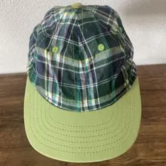 LITE YEAR ライトイヤー☆マドラスチェック☆キャップ ハット☆USA製