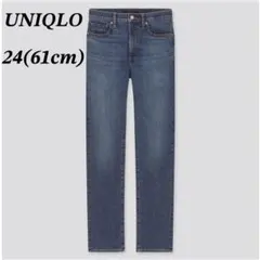 ユニクロ　スリムストレートハイライズジーンズ　デニム　ストレッチ　万能