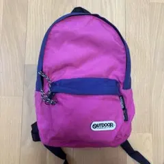 OUTDOOR PRODUCTS リュック ピンクとネイビー（キッズ用）のサムネイル