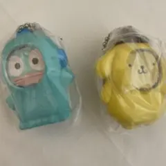 サンリオキャラクターズ　フォトフレームマスコット2 ポムポムプリン　ハンギョドン