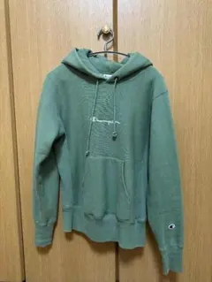 Champion リバースウィーブ パーカー S グリーン C3-S111