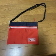 TOMMY JEANS ショルダーバッグ レッド/ブラックのサムネイル