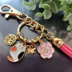 ※✦三毛猫ちゃん✦Handmadeキーホルダー♪