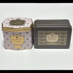 Q-pot. 空き缶 2点セット