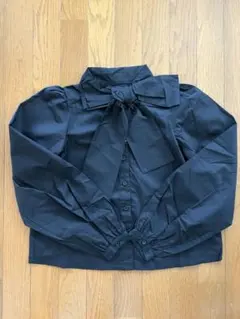 美品】CHONO チョノ ブラウス 長袖 レース ネイビー - メルカリ