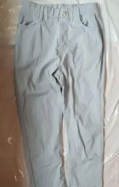 ライトブルーストレッチパンツ 130