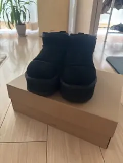 UGG CLASSIC ULTRA MINI PLATFORM ブラック23