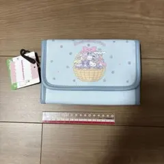 【新品】サンリオ ポーチ 多収納　キティ　マイメロ　ポムポムプリン　ぼちゃこ