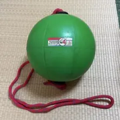 【NISHI】スイングメディシンボール 4kg 緑色 ロープ付き１ NISHI】スイングメディシンボール 4kg 緑色 ロープ付き1 - メルカリ
