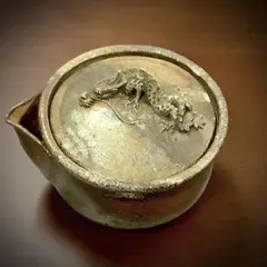 大森輝彦 備前手捻り白竜彫宝瓶 - メルカリ
