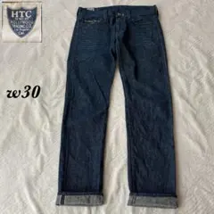 至高の1着/新品■HTC スタッズ ユーズド加工デニムパンツ/ジーンズ■ 至高の1着/新品□HTC スタッズ ユーズド加工デニムパンツ