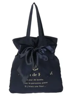 Maison de FLEUR　リボントートバッグ