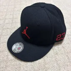 Jordan ジョーダン　ブラック キャップ 未使用のサムネイル