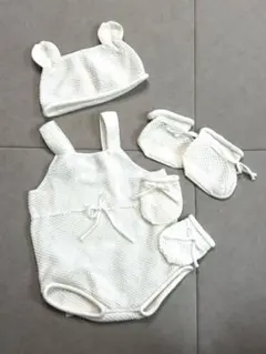 【美品】マールマール　新生児　ベビー　退院着　ニューボーンフォト