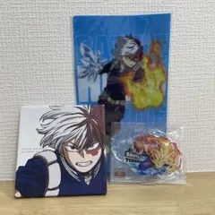 ヒロアカ ショート 轟焦凍 キャンバスボード アクスタ クリアファイル