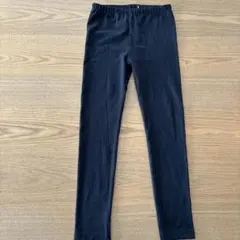 新品☆黒のキッズスパッツ　レギンス サイズ130cm 西松屋