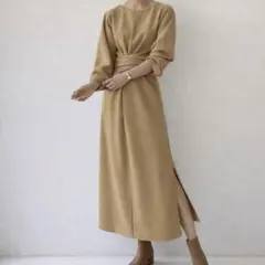 美品 TODAYFUL 長袖ワンピース VINTAGE DRESS 38 M