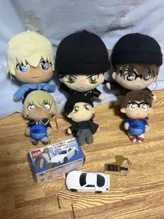 名探偵コナン ぬいぐるみ 9種セット、隻眼の残像　額縁 名探偵コナン ぬいぐるみ 9種セット、隻眼の残像 額縁 - メルカリ