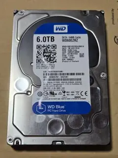 WD Blue 6TB 内蔵ハードディスクドライブ WD60EZRZ