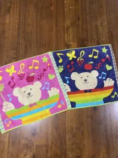 レンボーベア　ウォッシュタオル