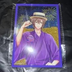 ヒプマイ オンラインくじ B賞 トレーディングラメ入りブロック 夢野幻太郎