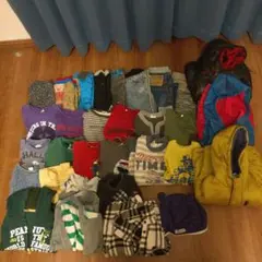 大量　オールシーズン　 100 〜120　アウター　長袖　パンツ　半袖　男の子