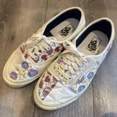 vansバンズ 26.5cm スリッポン アメトラ手書き タトゥー - メルカリ