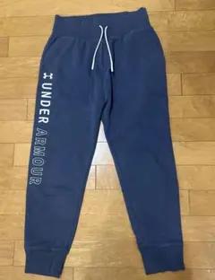 UNDER ARMOUR ダークブルー ジャージパンツ YXL 160センチ
