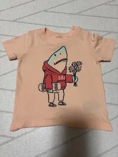 GAP サメ ピンクTシャツ 12-18ヶ月