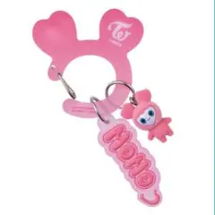 新品☆【TWICE LOVELYS】モモ☆アクリルカラビナフロッキーマスコット