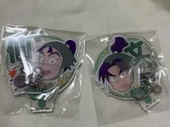 忍たま乱太郎 デコうちわキーチェーン　立花仙蔵　潮江文次郎
