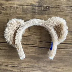 Duffy 耳付きカチューシャ ベージュ　ダッフィー