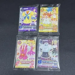 アイカツ！カード　復刻 セブンイレブンキャンペーン 4枚セット カード