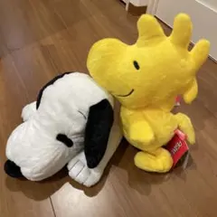 スヌーピーとウッドストック ぬいぐるみセット