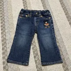 DOUBLE.B デニムパンツ 80サイズ