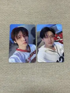 スキズ★リノ★チャンビン★KARMA★通常盤　HOORAY ver.★両面トレカ