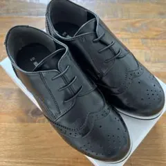 COMME CA ISM ブラックフォーマルシューズ 22.0cm