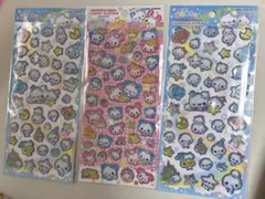 キャンディグリッターステッカー あわわちゃん ハッピーマーチ ３枚セット